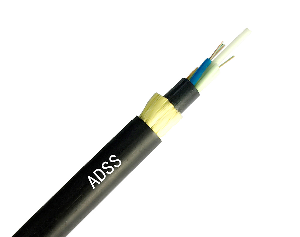 ADSS All-Dielectric Self Support Double Jacket Fiber Optic Cable